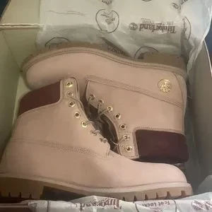 Timberland legends collection volume x size 10.5 Timberland Legends Club Nas Volume IX Burgundy Mens Boots Sz  main image 3